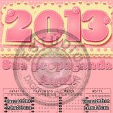 Calendário Rosa 2013