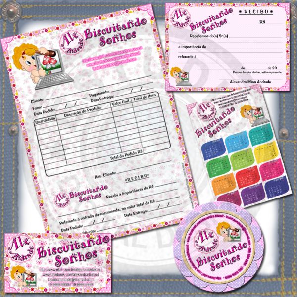 Kit Identidade Visual 5 Itens