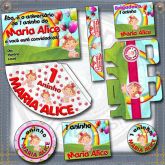 Kit Festa Moranguinho Bebê